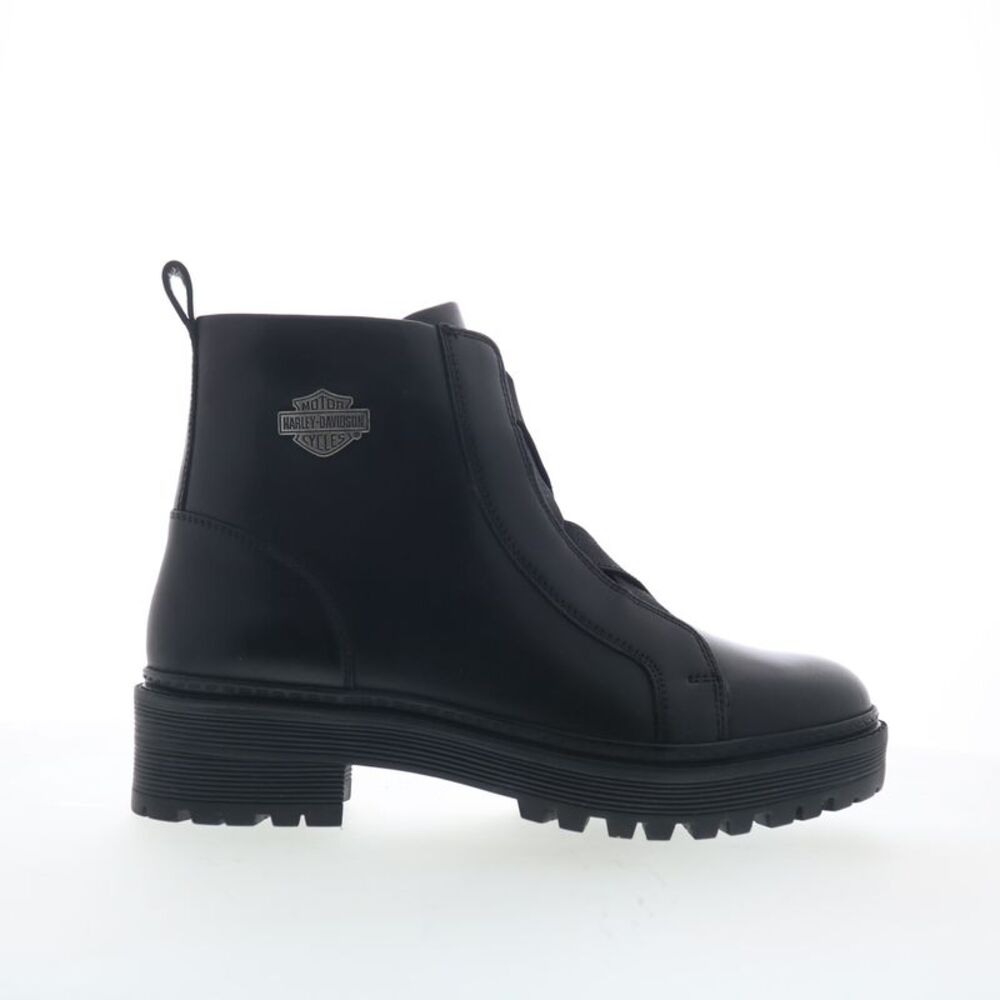 Harley-Davidson Womens Carney Elastic Black Boots (NWT)